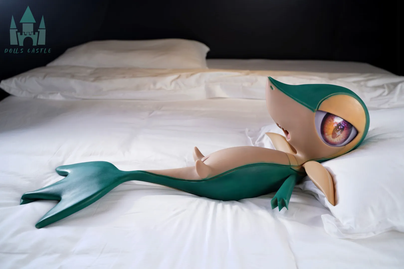 Dolls Castle Snivy 80CM Silicone Doll M20